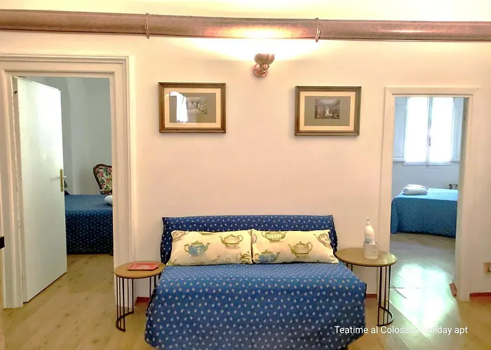 Teatime Al Colosseo Lägenhet *